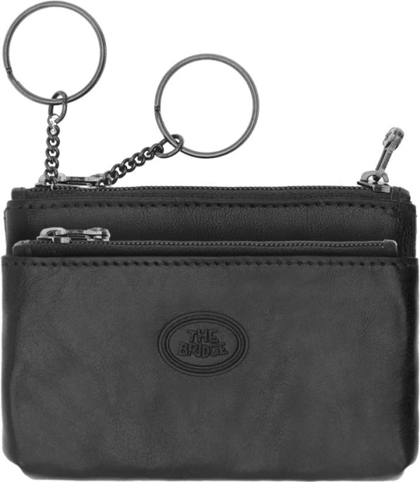 Ключница The Bridge Story Uomo, кожа натуральная, черный [01150701/20]