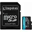 Флеш карта microSDXC 512GB Kingston SDCG3/512GB Canvas Go! Plus + adapter