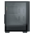 Корпус ACD Citadel 106 ATX, Black, USB3.0*1, USB*2+HD audio ,1*12cm ARGB rear+2*14cm ARGB front ,TG AH-TC6GA-0000