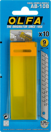 Лезвие OLFA OL-AB-10B, 9мм, 10шт