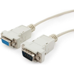 Кабель удлинитель Cablexpert COM RS232 порта, 9M/9F, 1.8м, пакет CC-133-6-N