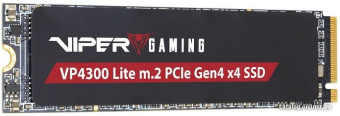 SSD накопитель Patriot Viper VP4300 Lite VP4300L500GM28H 500ГБ, M.2 2280, PCIe 4.0 x4, NVMe, M.2