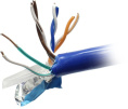 5bites Кабель FS6575-305A-BL витая пара FTP / SOLID / 6CAT / 23AWG / CCA / PVC / BLUE / 305M