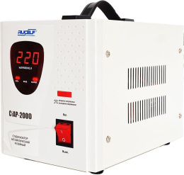 Стабилизатор напряжения RUCELF СтАР-2000,  1.5кВт белый