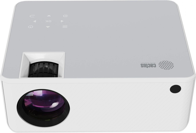 Проектор Cactus CS-PRM.04WT.WUXGA-A LCD 6400Lm LS 400Lm ANSI 1920x1080 2000:1 ресурс лампы:50000часов 2xUSB typeA 3xHDMI 2.5кг