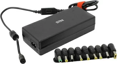 STM Storm BLU 120 блок питания (15-20V 120WUSB)+9 сменных разъёмов питания