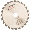 Диск пильный 205 мм; 24T; 30 мм по дереву профи АТАКА 8078770