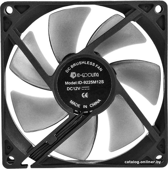 Вентилятор для корпуса ID-Cooling NO-9225-SD 90х90x25 черный 3-pin 29дБ Ret