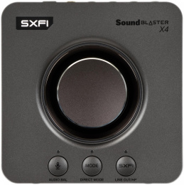 Звуковая карта Creative USB Sound Blaster X4 Super X-Fi Ultra DSP 7.1 Ret