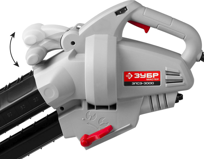 Воздуходувка ЗУБР ЗПСЭ-3000, серый