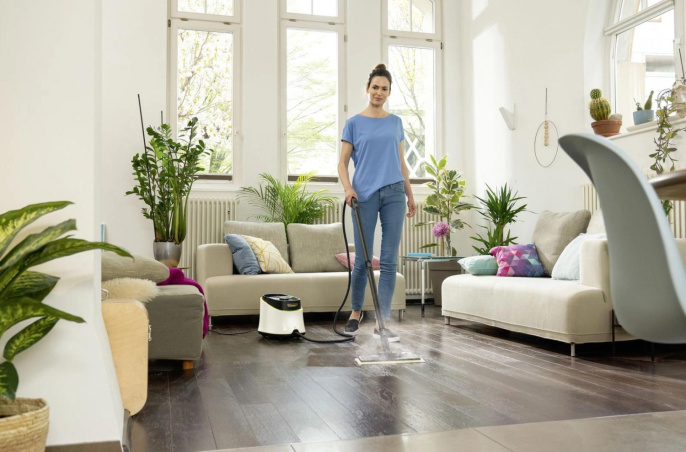 Пароочиститель Karcher SC 3 Deluxe,  белый [1.513-430.0]