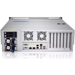 Серверный корпус/ Gooxi RMC3116-670-HS-D 3U 16bay chassis ,direct backplane rear 2*2.5"SAS/SATA 1300W 1+1 EU power cables rail kit