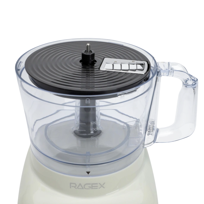 Кухонный комбайн 11 в 1 RAGEX R113, 1.2л, 600Вт, цвет: 105 зефирный