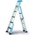 Двухсторонняя складная многоцелевая стремянка Zarges 5 в 1 multimaster 2x5 ступеней 40331