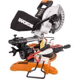 Аккумуляторная торцовочная пила WORX без АКБ и ЗУ, коробка WX845.9