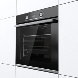 Духовой шкаф электрический Gorenje BOSX6737E09BG,  77л,  дверца с 2 стеклами,  черный