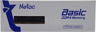 Модуль памяти Netac Basic NTBSD4P26SP-08 DDR4 DIMM 8Gb PC4-21300