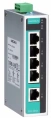 Промышленный неуправляемый коммутатор MOXA EDS-205A, 5 портов 10/100BaseT X , IP30, от -10 до 60°C, DIN-Rail