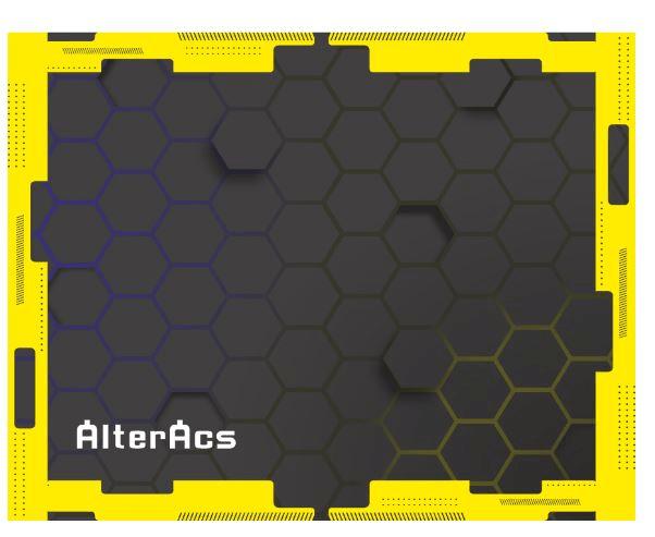 Проводные мышь M006-GLC, клавиатура K004-GLC, наушники CH-210GM/CH-101GM и коврик MP-001CR, ALTERACS, комплект KMHP001-GLC