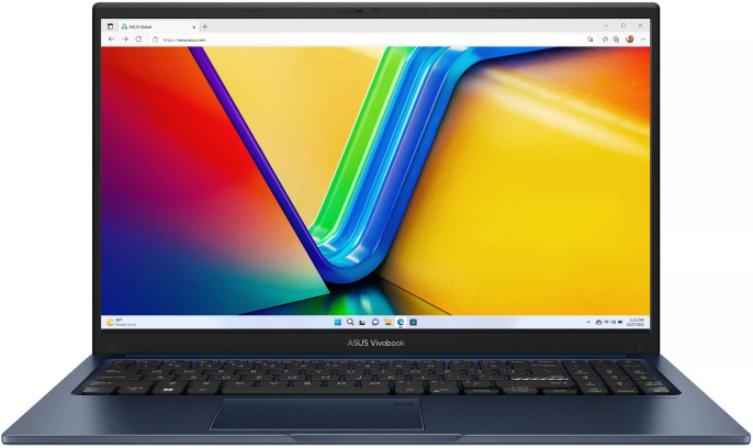 Ноутбук ASUS Vivobook 15 X1504MA X1504MA-BQ774W 15.6"/FHD/IPS/250 NIT/5 315/16GB DDR5 SO-DIMM/512GB/Intel Graphics/HD Cam with PS/WiFi/Kbd Backlit Chiclet with Num-key, with Copilot key/42WHrs 3 Cell/US MIL-STD (90NB17I1-M01M10)