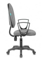 Кресло Бюрократ CH-1300N, ткань, до 120кг, пружинно-винтовой, серый