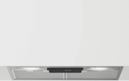 Встраиваемая вытяжка Indesit INAE 52FLS X, управление кнопочное, 2 мотора, серебристый [869890500050]