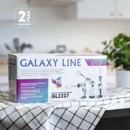 Миксер GALAXY LINE GL 2227, ручной,  белый и черный [гл2227л]