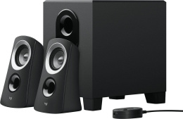 Колонки Logitech Z-313,  2.1,  черный [980-000413]