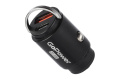 Сетевое З/У/ Автомобильное З/У GoPower GPQC12 1USB+1Type-C 22.5W Mini черный 1/100 00-00028409