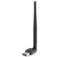 Gembird Сетевой адаптер WiFi 150 Мбит, с антенной, USB, 802.11b/g/n, RTL8188 WNP-UA-010
