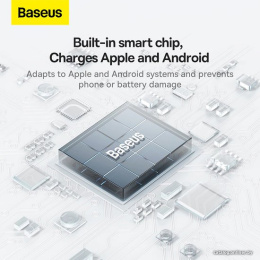 Сетевое зарядное устройство Baseus CCXJ010201 Compact Charger 2U 10.5W (модель CCCP10UE) Black (быстрая зарядка, 10.5 Вт, 2xUSB-A)