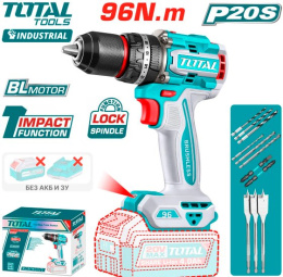 Дрель-шуруповерт ударная TOTAL TIDLI209681