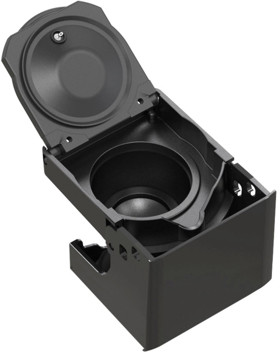 Кофеварка рожковая Polaris PCM 2038 3-in-1 1450Вт графитовый
