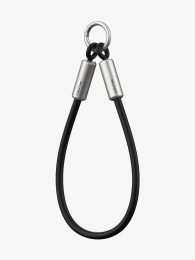 Ремешок на запястье с кабелем CABLETIME CU46B (CT-CL60-ASB) 0.3м USB-C PD60W черный