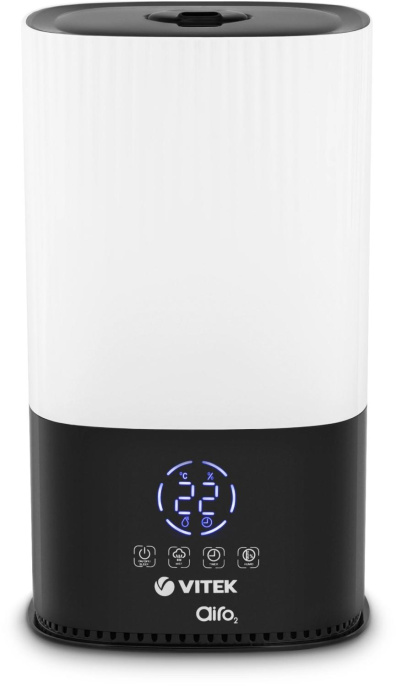 Увлажнитель воздуха Vitek VT-2343 23Вт ультразвуковой белый/черный