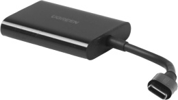 Кардридер многофункциональный UGREEN CM265 35622 USB-C 3.1 to TF/SD 3.0 Multifunction Card Reader. Цвет: черный