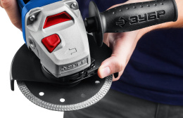 Угловая шлифмашина Зубр УШМ-П125-1500 ПСТ