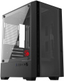 Корпус mATX BLOODY CC-123, Mini-Tower, без БП,  черный [cc-123-bk]