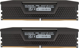 Модуль памяти CORSAIR 32GB 5200МГц DDR5 CL40 DIMM Kit of 2x16GB XMP 3.0, Vengeance Black CMK32GX5M2B5200C40