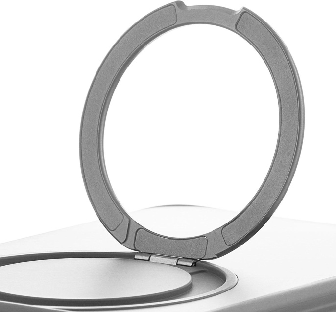 Чехол клип-кейс uBear для Apple iPhone 16 Clip 360 with MagSafe серый CS438GR61RG-I24M