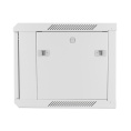 Шкаф телекоммуникационный 19" настенный 6U ExeGate EC-WM-6U.450.M.GREY (19”, 6U, 600x450x370mm (ШхГхВ), передняя дверь металл, съемные боковые панели, пыле- и влагозащита IP23, светло-серый RAL 7035) EX298611RUS