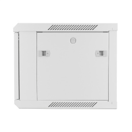 Шкаф телекоммуникационный 19" настенный 6U ExeGate EC-WM-6U.450.M.GREY (19”, 6U, 600x450x370mm (ШхГхВ), передняя дверь металл, съемные боковые панели, пыле- и влагозащита IP23, светло-серый RAL 7035) EX298611RUS