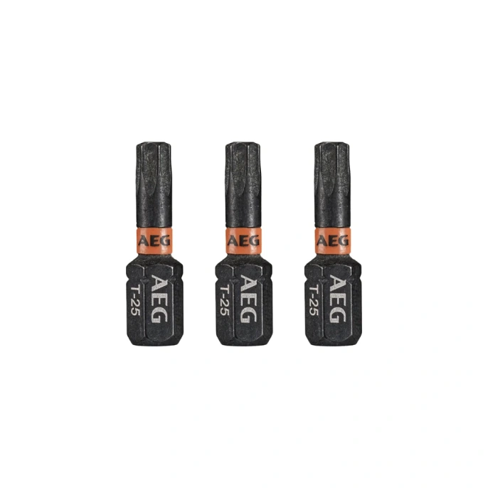 Биты ударные AAK253TX25 (3 шт; TX25; 25 мм) AEG 4932479175