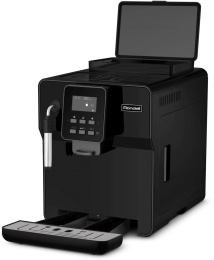 Кофемашина автоматическая Rondell RDE-1109,  19Бар,  с ручным капучинатором,  черный/серебристый