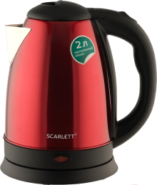 Чайник электрический Scarlett SC-EK21S76, 2л, металл