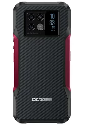 Doogee V20 Wine red, 16,3 cm (6.43") 1080 x 2400, 2 x 2.2 ГГц + 6 x 2 ГГц, 8 Core, 8GB RAM, 256GB, up to 512GB flash, 64 МП+ 20МП + 8МП/16Mpix, 2 Sim, 2G, 3G, LTE, BL v5.1, Wi-Fi, NFC, GPS, Type-C, 6000mAh, Android 11, 296 г, 170,5 ммx81,2 ммx14 мм