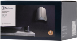 Сушилка для рук Electrolux EHDA-1100 1000Вт с бактер.лам. серебристый