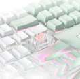 Клавиатура проводная механическая UGREEN KU103 55817 USB Wired Mechanical Keyboard RU. Длина кабеля: 1,6м. Цвет: зеленый (55817_)