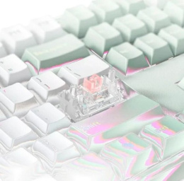 Клавиатура проводная механическая UGREEN KU103 55817 USB Wired Mechanical Keyboard RU. Длина кабеля: 1,6м. Цвет: зеленый (55817_)