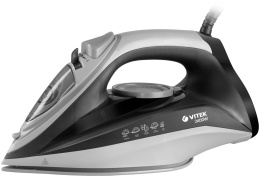 Утюг Vitek VT-8328, 2400Вт, белый/серый